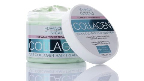 Advanced Clinicals Collagen Hair Treatment Mask