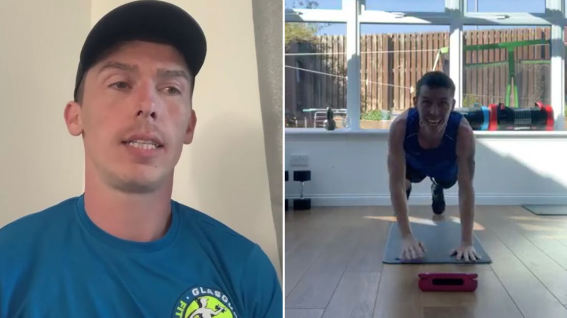 Personal trainer Craig Barnes was hosting a virtual fitness class when he was Zoombombed with "graphic" and "violent" images.
