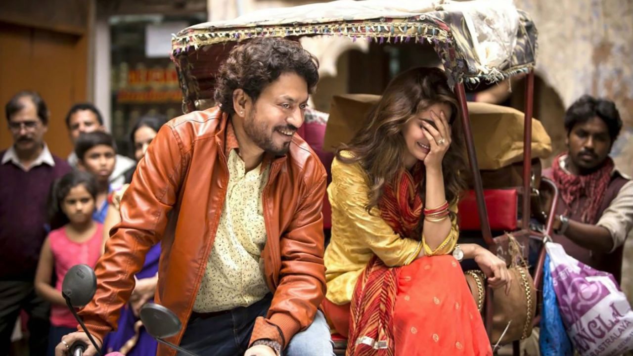 Irrfan Khan and Saba Qamar in Hindi Medium (2017).