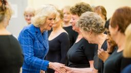 The Duchess of Cornwall visits the Royal Academy of Dance at the  on the 01/02/2018. Photo: David Tett