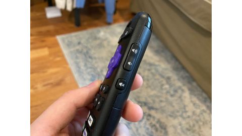 For starters, the included remote is simple with quick access buttons to home and to go back.