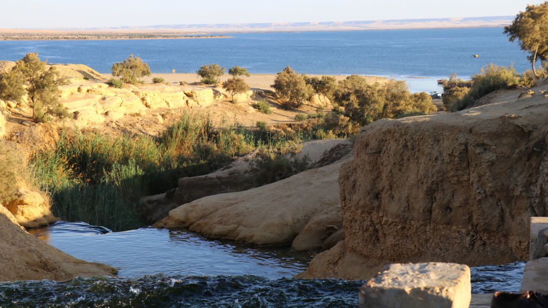 <strong>Protected site:</strong> One of Fayoum's numerous highlights, Wadi El Rayan is made up of an upper and lower human-made lake, with waterfalls in between.<br />