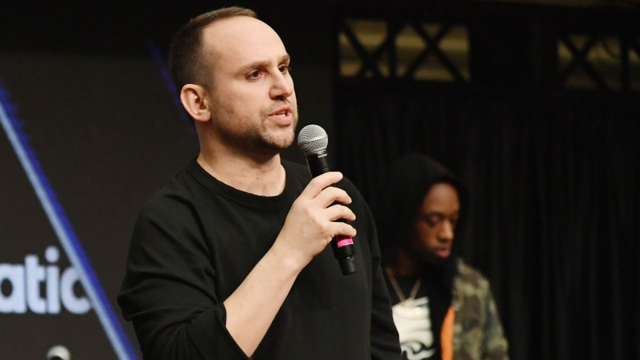 Fanatics Founder/Executive Chairman Michael Rubin attends Fanatics Super Bowl Party at College Football Hall of Fame in February 2019 in Atlanta, Georgia.