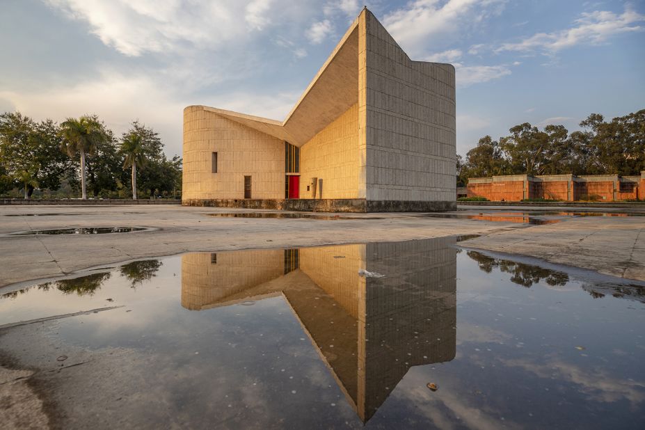 Scroll through the gallery to see more photos from Conte's Chandigarh series.