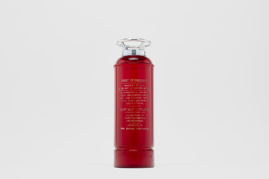 "'The First Extinguisher is not particularly rare (when produced/finished) in metal, but the green and red ones are very special," said Bedwell.