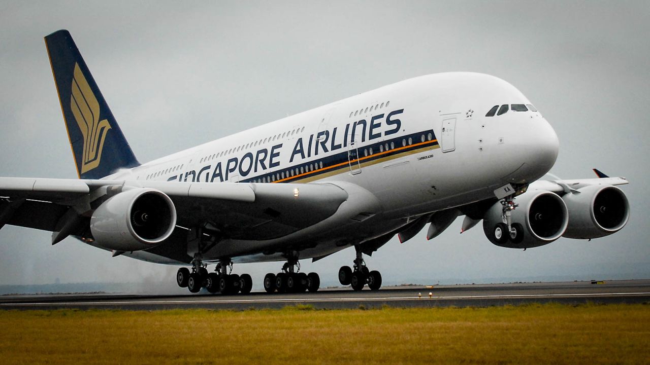 Singapore Airlines took delivery of the first A380 in October 2007.