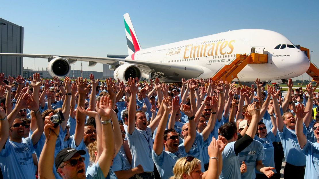Dubai-based Emirates has been the A380's biggest customer.