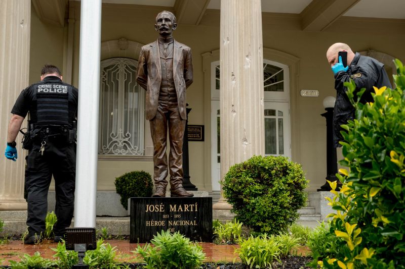 Cuban Embassy Suspect In Custody After Opening Fire On In Washington   200430112707 01 Cuban Embassy Shots Fired 