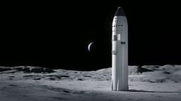 SpaceX NASA human lunar lander 2024 RENDERING