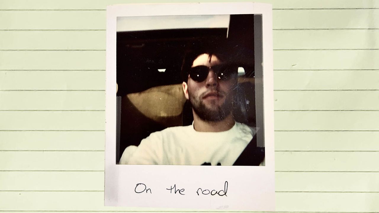 The author, on the road