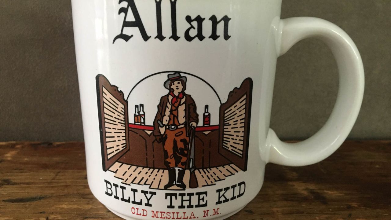 Still got the mug after all these years.