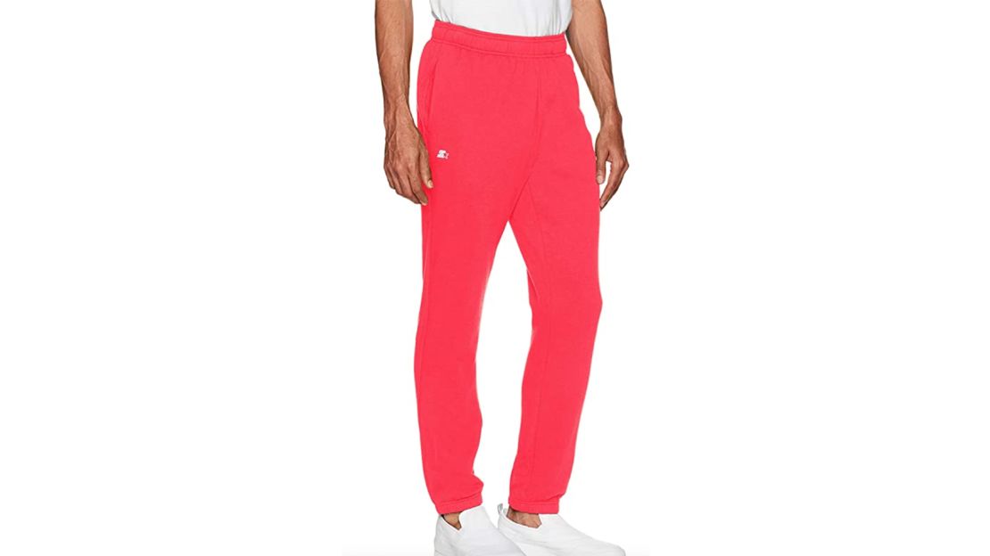 Starter Men's Elastic-Bottom Sweatpants with Pockets