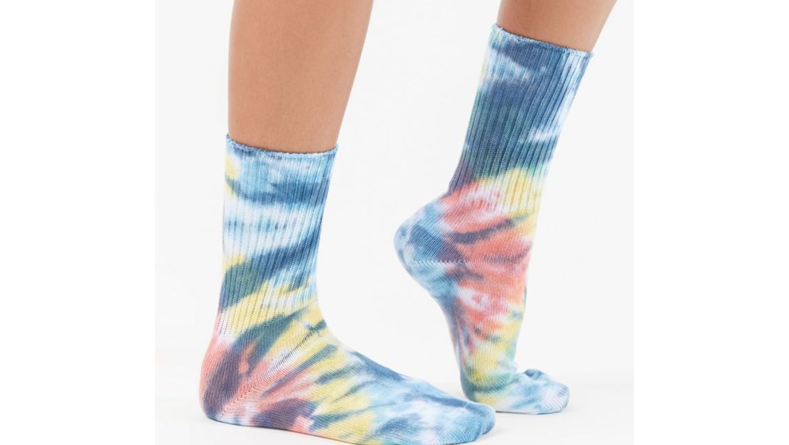 UO Tie-Dye Crew Sock