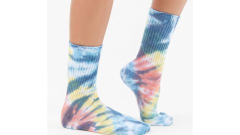 UO Tie-Dye Crew Sock