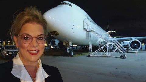 Captain Kelly Lepley commands both the 747-8F and 747-400F for UPS Airlines