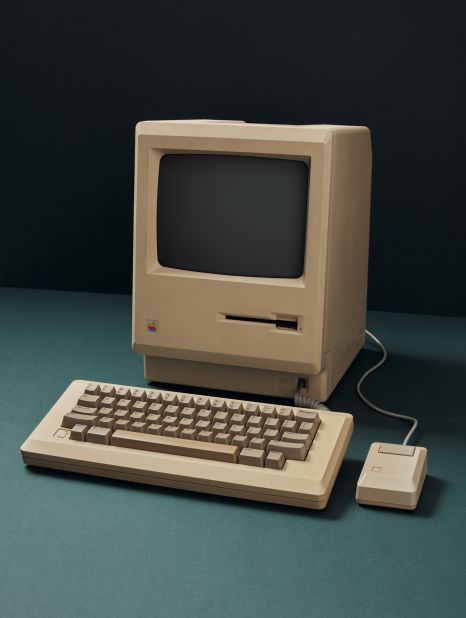 The original Apple Macintosh, released in 1984. Scroll through the gallery to see more images from his book. 
