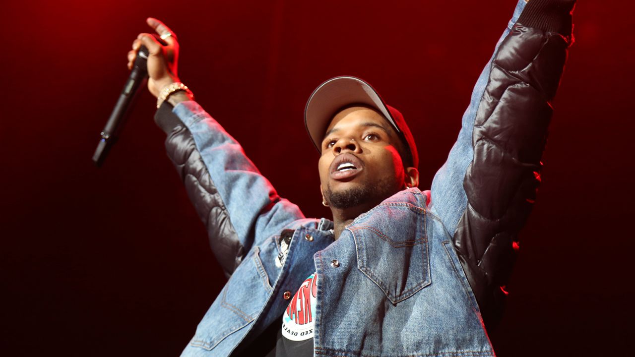Canadian rapper and singer Tory Lanez was charged Thursday with shooting Megan Thee Stallion, Los Angeles County prosecutors said. 