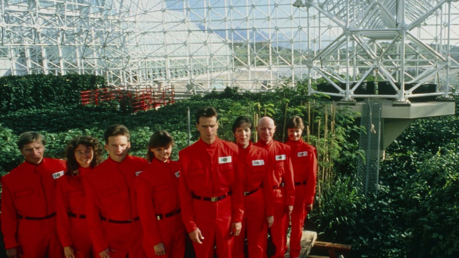 Inside Biosphere 2 in 'Spaceship Earth.'