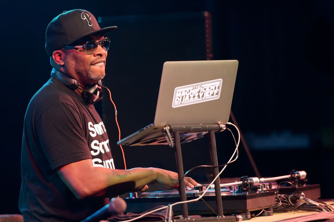 DJ Jazzy Jeff performs at an event in 2017.  (Photo by Matt Winkelmeyer/Getty Images for Hangout Music Festival)
