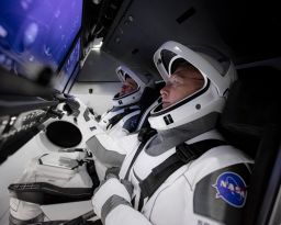 NASA astronauts Bob Behnken, left, and Doug Hurley have spent years learning how to operate SpaceX's Crew Dragon capsule.