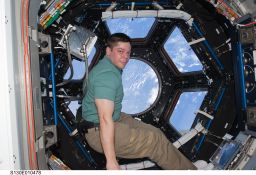 NASA astronaut Robert Behnken's last visit to the International Space Station was in 2010. He arrived aboard Space Shuttle Endeavour.