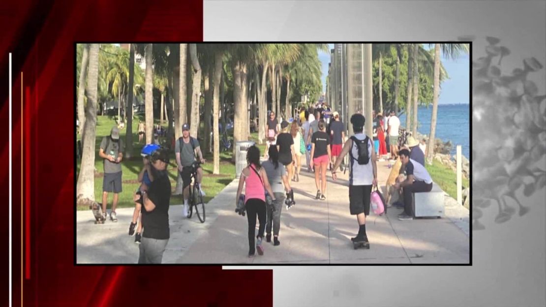 Crowds flowed into South Pointe Park in Miami Beach last weekend.