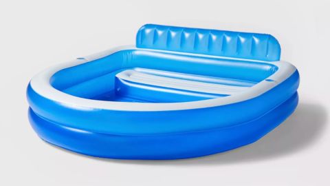 Sun Squad 7.5' X 27" Family Above Ground Pool with Bench