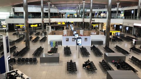 A near-empty terminal at Heathrow could be a new normal.