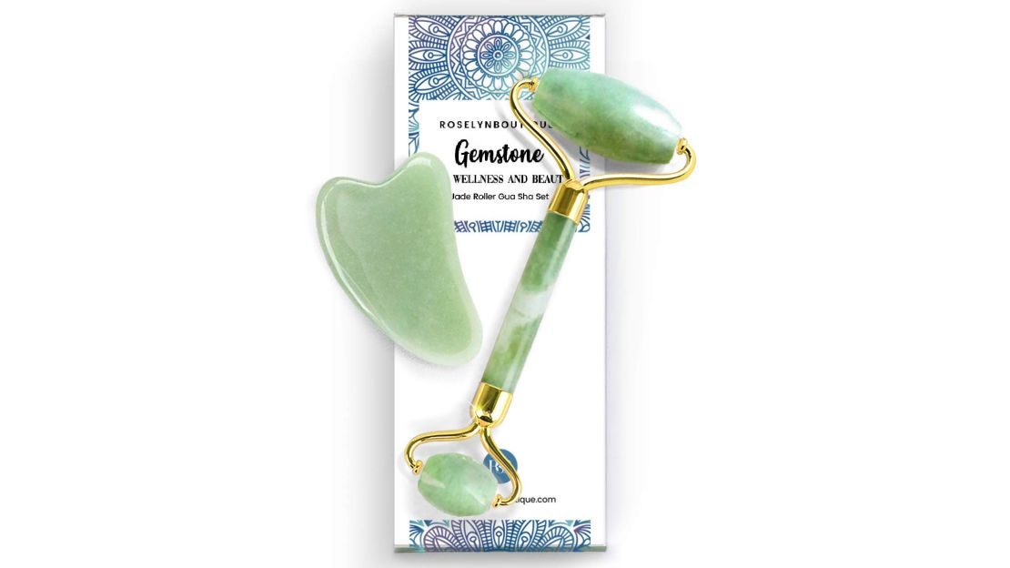 Jade Roller and Gua Sha Set