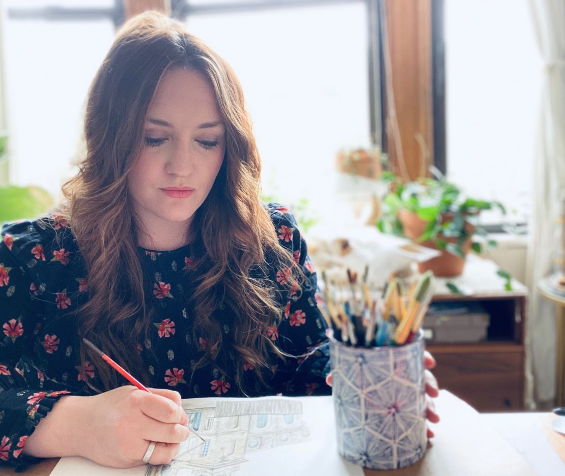 Emily Rose Asher is the owner and designer of Emily Rose Ink, a calligraphy and wedding paper goods company.