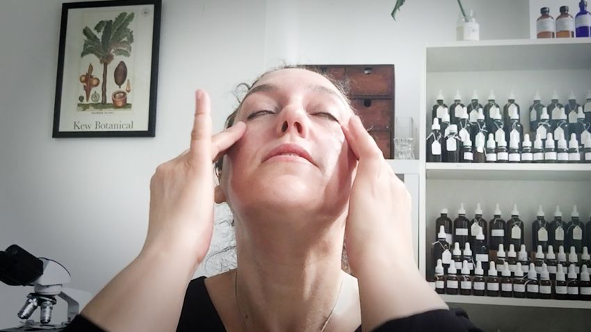 face massage at home