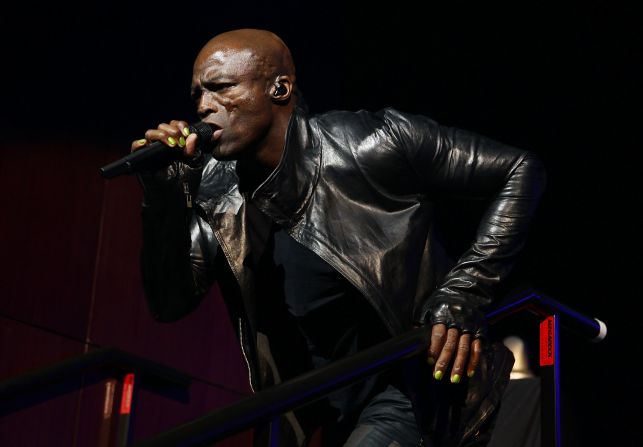 Seal at the Star Event Centre in Sydney, Australia. 