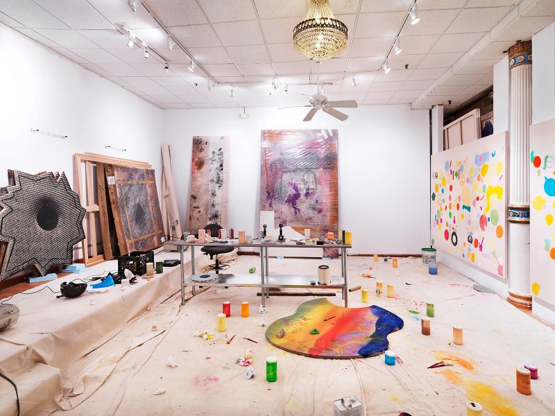 Inside the secluded and intimate New York studios of famous