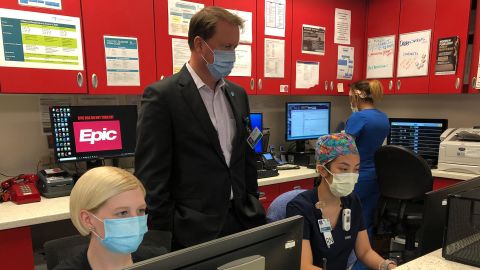 LCMC Health CEO Greg Feirn said the New Orleans hospital system may not get back to its pre-coronavirus level of activity until the fall.