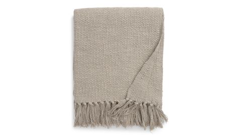 Woven Cotton Throw Blanket