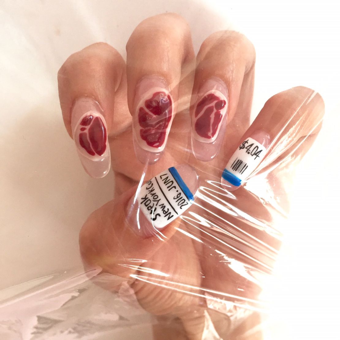 Nail art by Mei Kawajiri.