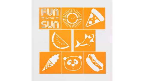 Stencils 8pc - Sun Squad