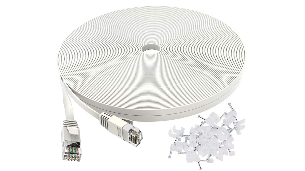 Cat 6 Ethernet Cable 50 ft White