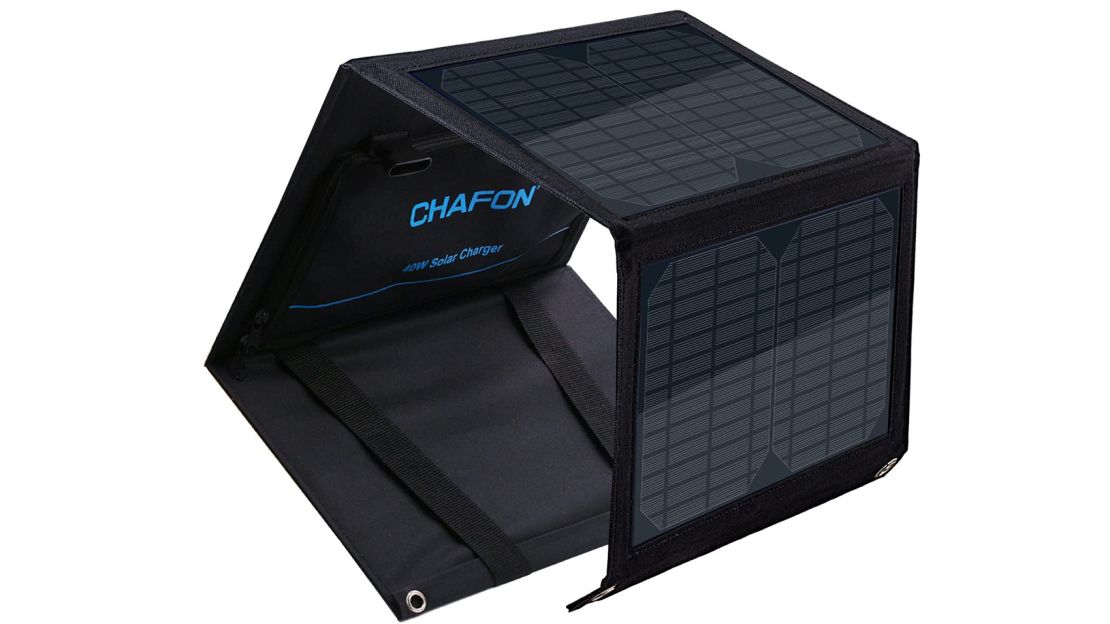 Chafon 40W Portable Solar Charger with Foldable Panel