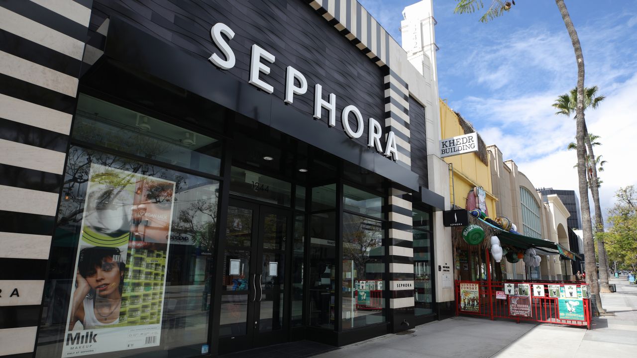 With cosmetics stores like Sephora and Ulta temporarily closed, consumers are also making fewer makeup purchases.