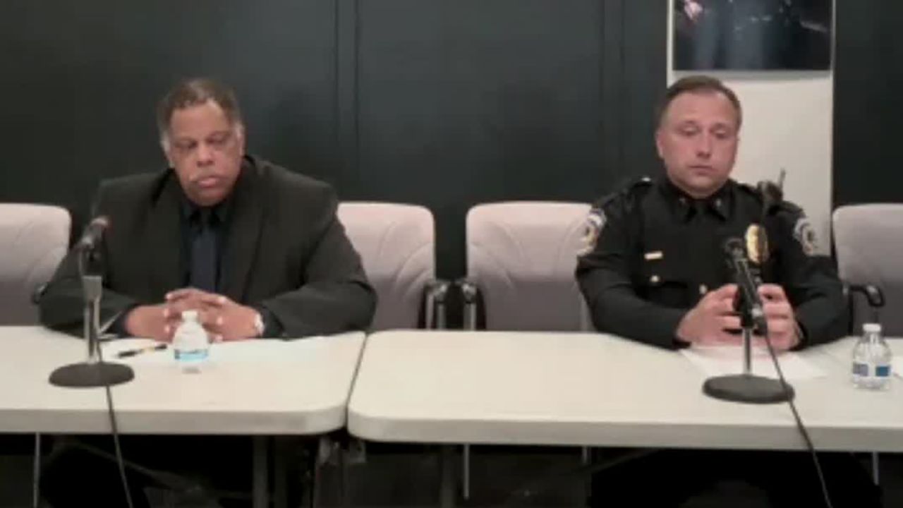 IMPD Chief Randal Taylor and Deputy Police Chief Chris Bailey.