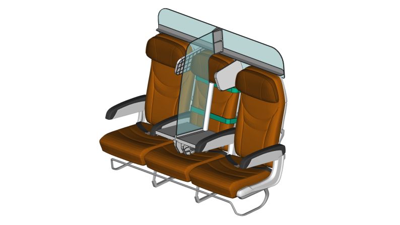 <strong>Future of aviation?</strong>: French aeronautical engineer Florian Barjot has designed this airplane interiors concept, dubbed PlanBay.