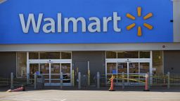 QUINCY, MA - MAY 6: A Walmart store in Quincy, MA, pictured on May 5, 2020, has now closed after a worker died due to COVID-19. (Photo by David L. Ryan/The Boston Globe via Getty Images)