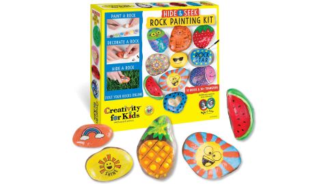 Creativity for Kids Hide & Seek Rock Painting Kit