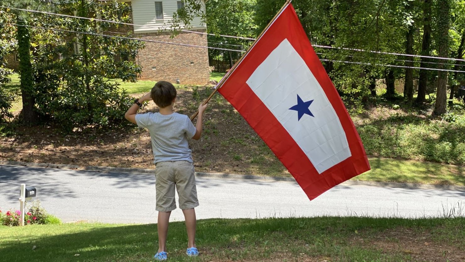 AnneClaire Stapleton's nine-year-old son