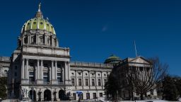 Pennsylvania State Capitol is seen on Thursday, February 21, 2019, in Harrisburg, PA. 