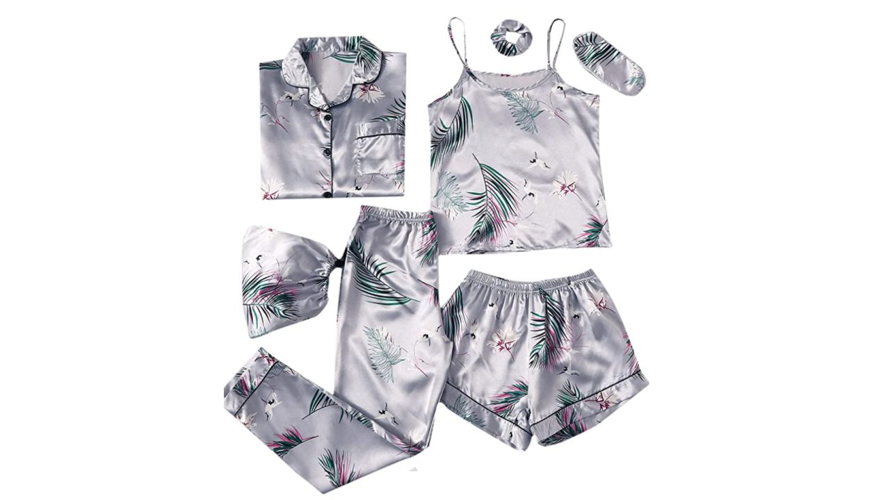 SheIn Women's 7pcs Pajama Set