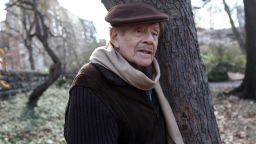 Actor and comedian Jerry Stiller is promoting MillionTreesNYC, a program that aims to add that many trees to the city's five boroughs, in Manhattan's Riverside Park on December 23, 2011. (Suzanne DeChillo/The New York Times)