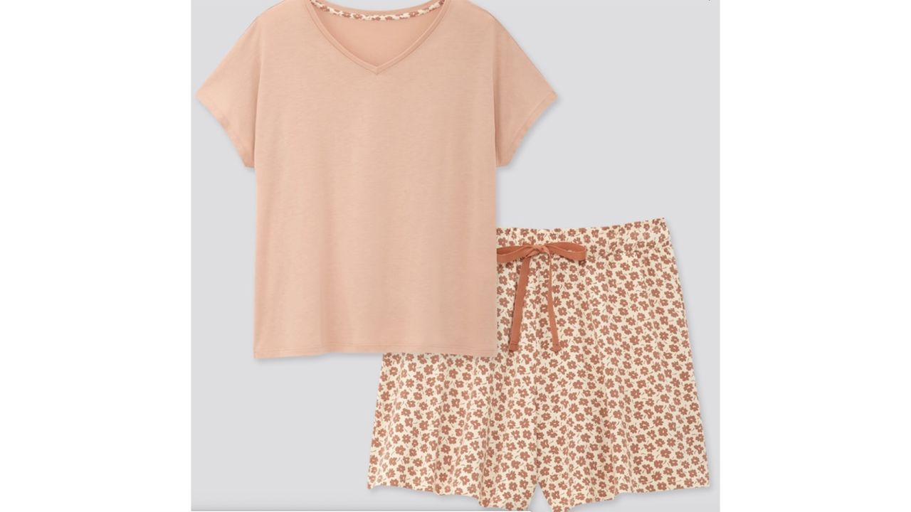Women Joy of Print Short-Sleeve Lounge Set