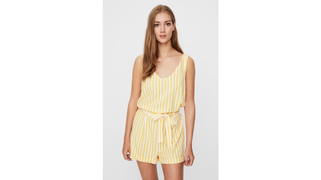 Vero Moda Helen Milo Stripe Romper 